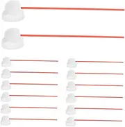 Luxshiny 30pcs Spray Nozzle Caps with Integrated Trigger for Aerosol Cans Spray Tips for Airless Sprayers Versatile Nozzle for Home Cleaning Gardening DIY Projects