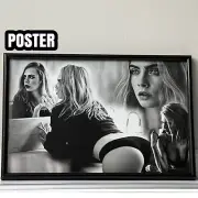 Cara Delevingne Beautiful Collage Poster