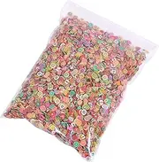 IGIYI 10000pcs Tiny Slime Charms Cute Set, Charms for Slime Assorted Fruits Apple Strawberry Blueberry Watermelon and More for Nail Art Craft Making, Ornament Scrapbooking DIY Crafts