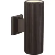 Trans Globe Lighting LED-50842-BK Lilly Outdoor Wall Light Black