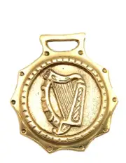 Irish Liffey Artefacts Brass Bottle Opener "HARP" 2" SHBO1H