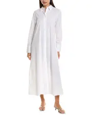 Kenneth Cole Maxi Shirtdress