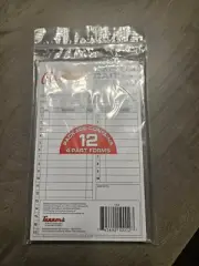 Rawlings Line-Up Cards Baseball Softball 4 Part forms Set of 12 NEW IN PACK