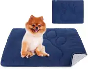 Kurgo Dog Crate Pad - 18"X24", Anti-Slip Mat for Sleeping & Breathable Kennel Pa