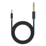 3.5mm to 6.35mm Jack Audio Adapter Cable for Guitar Amplifier Speaker, 1.6Ft