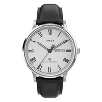 在飛比找蝦皮商城優惠-【TIMEX】天美時Waterbury系列經典手錶 (白x黑