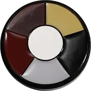 6 Colors Bruise Wheel Clown White Face Painted Palette Mini Makeup Face Paint Kit for SFX Special Effects Stage Costume Makeup Halloween Party Fancy Dress