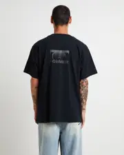 Collision Crux Short Sleeve T-Shirt in Black
