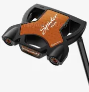 NEW! TaylorMade '24 Spider Tour Black #3 35" T3 Slant Putter w/Super Stroke & HC
