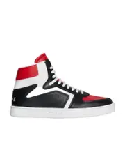 CT-01 'Z' TRAINER HIGH TOP sneaker in CALFSKIN 45,39,40,41,42,43 Black/White/Red
