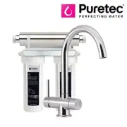 Puretec T4 LED Mixer and Rain Water Three Stage ESR2 UV Water Filtration System