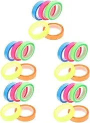 COHEALI 5sets Reading Tape for Books Sticky Tape for Highlighting Book Page Markers Highlight Stickers Japanese Style 5rolls*5
