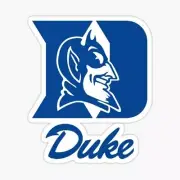 March Madness 2025 Men's Final Four, Duke Blue Devils, Vinyl 3" Die Cut Sticker