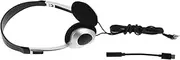 HOMSFOU Vintage Retro Headphones for Boys and Girls Students On-Ear Wired Headphones c Adapter Comfortable School Supplies for Boys Girls