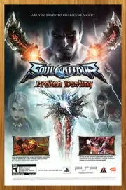 2009 Soul Calibur: Broken Destiny PSP Print Ad/Poster Kratos God of War Game Art