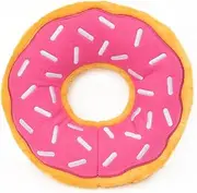 ZippyPaws ZP864 Jumbo Donutz 26.5cm Dia, Strawberry, One Size