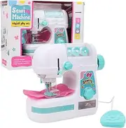 Children Sewing Machine Box Electric Mini Sewing Machine Educational Interesting Toy for Kids Girls Children Beginner