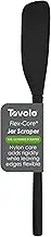 Tovolo Flex-Core All Silicone Jar Scraper - Black