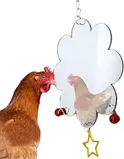 Jlobnyiun Chicken Games For Your Roofs, Toys For Chickens, Interactive Cockatoo Toys, Chicken Enrichment Toys, Small Cockatoo Toys, For