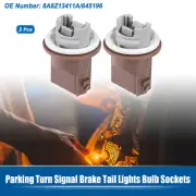 2pcs Parking Turn Signal Brake Tail Lights Bulb Socket Gray for Ford F-150 F-250