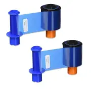 Fargo 45200 YMCKO Color Ribbon for DTC4500 & DTC4500e Printers 500 Prints - 2...