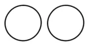 2 Pack - O-Ring for Suunto Spyder and Stinger Dive Computer Battery Hatch