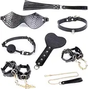 Sm Bondage Adult Products Bundled Sexy Shackles Adult Training Toys Couple Sexy Leather Adjustable Shackles