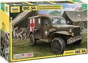 Zvezda - 1/35 WC-54 Ambulance - Plastic Model Making - Scale: 1:35