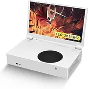 G-STORY 15.6'' Portable Monitor for Xbox Series S, 165Hz 2K IPS Screen With Dual Speakers, Two HDMI, HDR, Freesync, Game Mode, GS156SQ