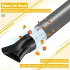 Leaf Blower Flat Nozzle Shed Gutter Cleaning Yard Component Flat Nozzle Tip