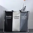 Large Laundry Bag Basket Laundry Hamper Foldable Collapsible Washing Storage Art