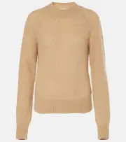 [Dries Van Noten] Dries Van Noten Alpaca and wool-blend sweater AU 10 beige