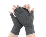 Arthritis Gloves Compression Joint Finger Hand Wrist Support Brace L