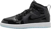 [Jordan] 1 Mid Pre School Black/Dark Concord-White DV1339-004 2Y