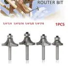Versatile Round Over Beading Edger Router Bit 1/4 Shank 2 Flute Cutter