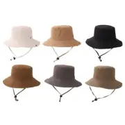 Toddler Fisherman Hat Cotton Sunhat Sun Protections Bucket Hat Wide Brim