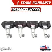 New Tire Pressure Monitor Sensor 4PCS For Trumpchi GM6 18-19 TPMS 8060004ARX0000