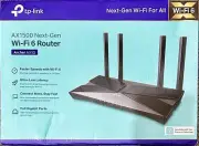 TP-Link Wifi 6 AX1500 Smart WiFi Router (Archer AX10) OPEN BOX
