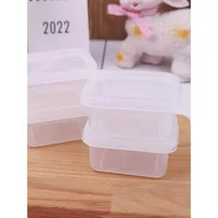 日本大創DAISO迷你食品保鮮盒粘土收納 70ml 4個裝泰國產食品盒