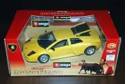 NEW Bburago LAMBORGHINI MURCIELAGO Gold Collection Yellow Scale 1/18