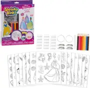 Shrinky Dinks Disney Princesses Kit, Includes 15 Dinks, Multi-color