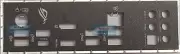 ASUS I/O IO SHIELD BLENDE BRACKET STRIX Z390-F GAMING