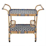 [Florabelle Living] Hamptons Rattan Bar Cart
