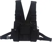 [TINEASUR] Chest Bag Hip-hop Bag Vest Bag Men Chest Rig Bag Chest Pouch Strap Pouch Utility Bag