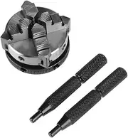 4 Jaw Reversible Self Centering M14 Thread Mount Mini Lathe Chuck K02-50 CNC Milling Drilling Tool 50mm