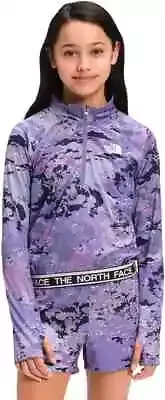 The North Face Youth Girls Reactor 1/4 Zip Sports Top --- Medium