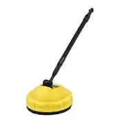 Patio Cleaner Attachment Pressure Washer Accessories with Long Handle Dirt Removal Cleaning Brush Patio Cleaner Head for Karchers
