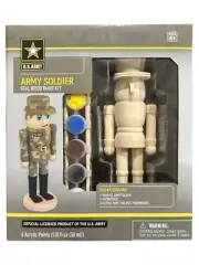 MasterPieces Works of Ahhh Army Man Large Wood Paint Kit