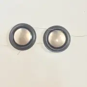 2 Replacement 1" Titanium Dome Tweeter diaphragms For MAGNAT Canton Quadral 8Ω