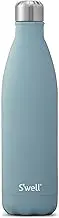 S'well Stainless Steel Water Bottle, 25oz, Aquamarine, Triple Layered Vacuum Insulated Containers Keeps Drinks Cold for 48 Hours and Hot for 24, BPA Free, Perfect for On The Go